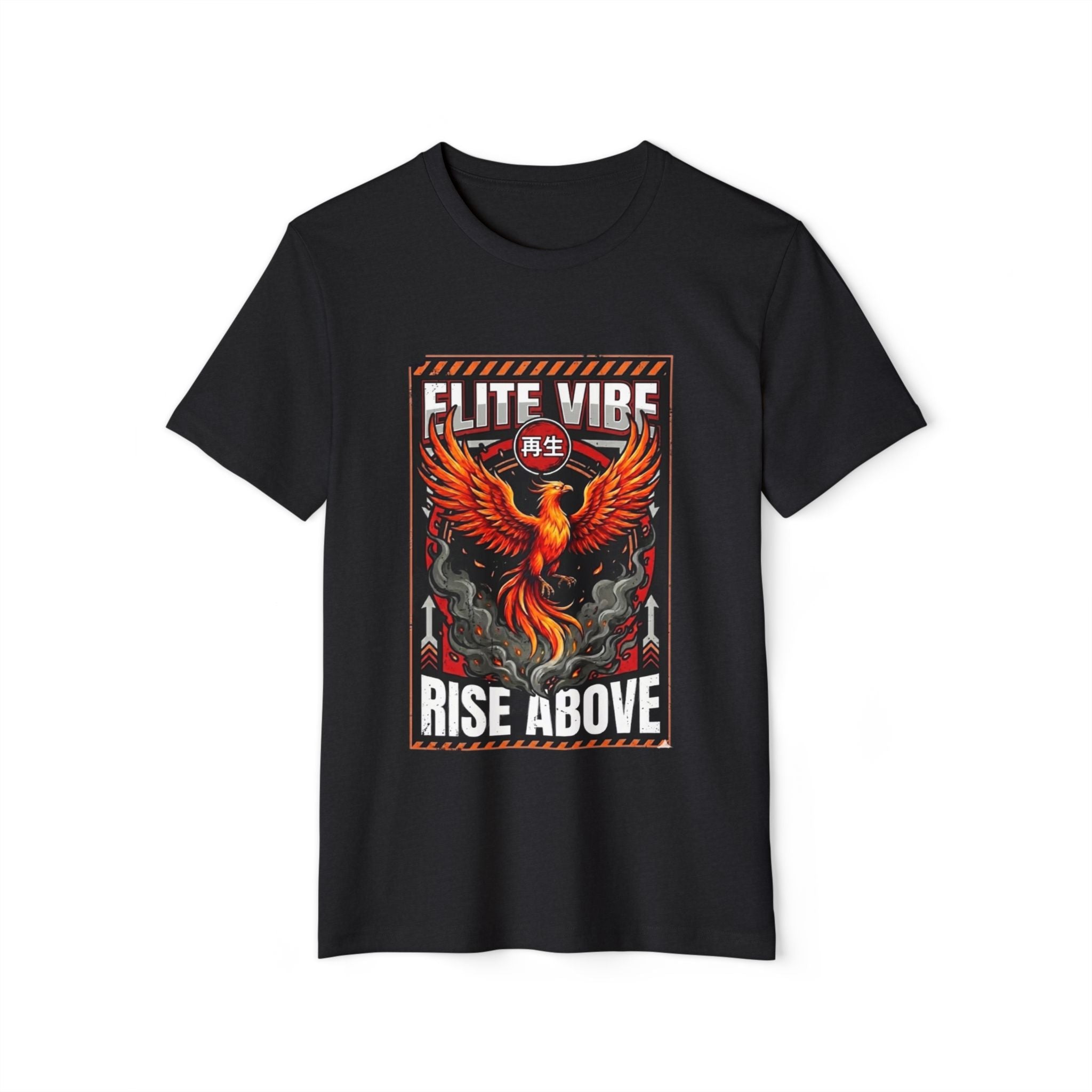 Rise Above Phoenix T-Shirt — Elite Vibe Motivational Graphic Tee